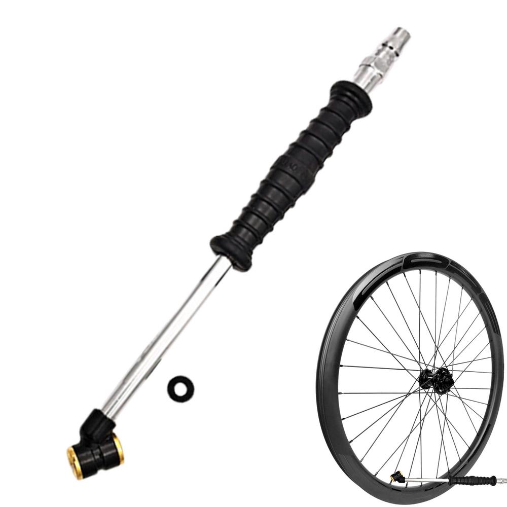 Däckluftchuck Kraftig Utökad Räckvidd Däckpumpchuck Stängd Kula Däckchuck Säkert Däckluftspåfyllningsverktyg För Stora Fordon