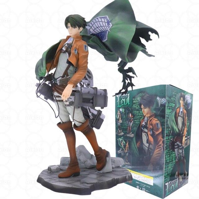 30cm Rival Ackerman Attack On Titan Anime Figure Eren Jaeger Shingeki No Kyojin Action Figure Sentinel Attack On Titan Figurine