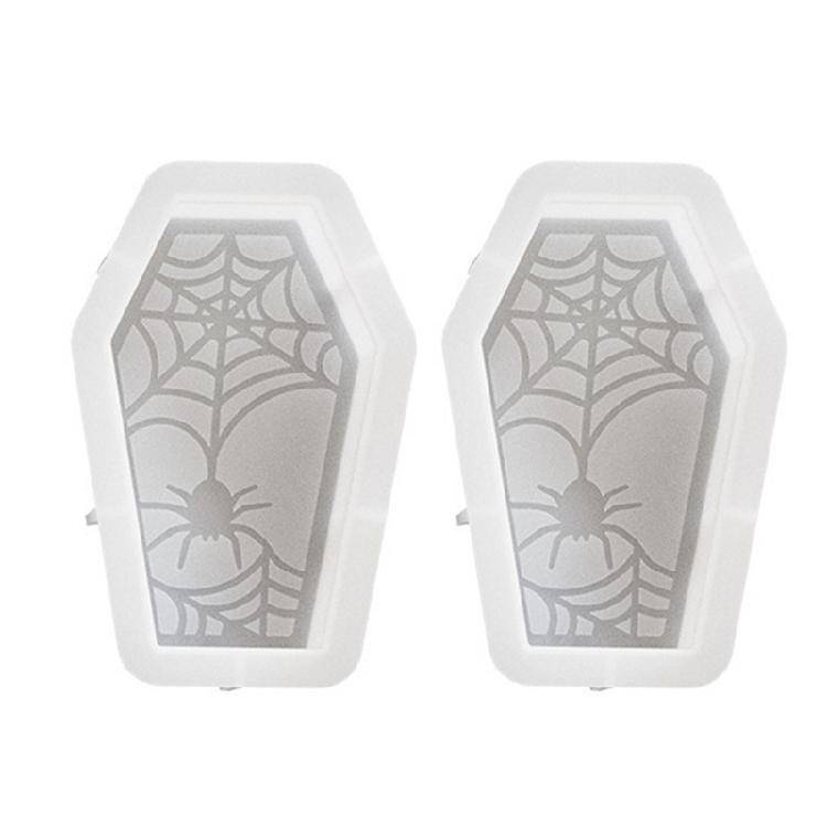 2Pcs Halloween Pumpkins Skull Silicone Molds Plaster Silicone Molds for Epoxy Resin Candle Halloween Festival Decoration