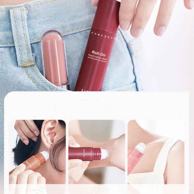 Tragbare Roll-on Parfüm Antitranspirant Lotion Frauen Männer Flüssiger Balsam Langlebiges Aroma Deodorant Duft Körper Antitranspirant