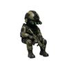 Miniature Tactic Soldier Figurine Decorative Rifleman Ornament Mini Soldier Resin Figurine Collectible for Veterans Men