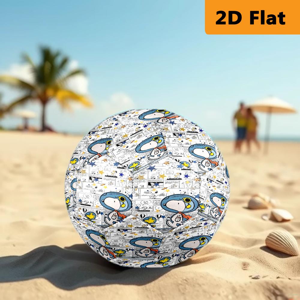 Snoopy Soccer Ball Suitable For Both Training And Competition No 11 Football Wearresistant And Slipresistant High Elasticity