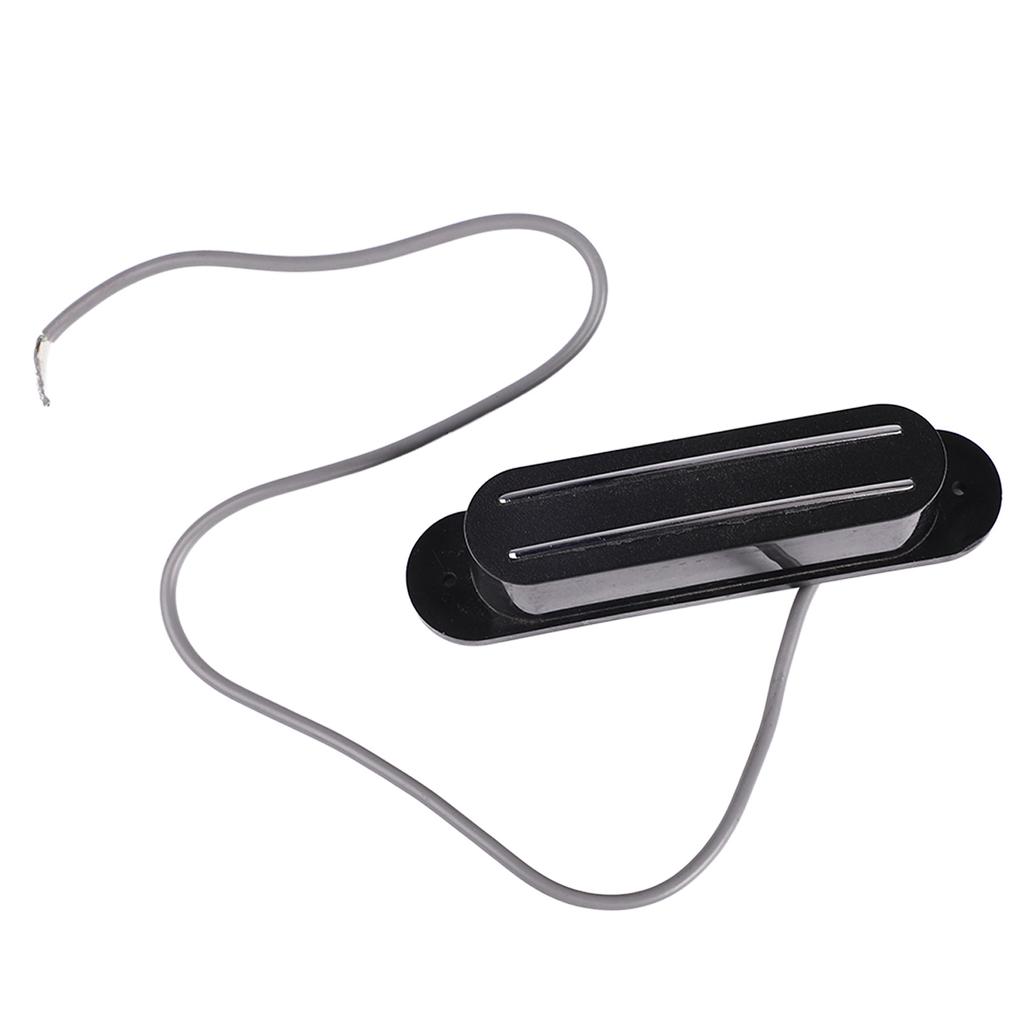 Gitarre Hot Rails Tonabnehmer 2 Polschuhe Geräuscharm Schwarz Instrumentenzubehör für Mandoline