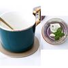Round 6pcs Insulation Bowl Heat Resistant Coasters Placemat Home Decor Cup Mat