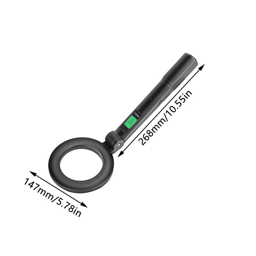 Handheld Foldable  Metal Detector High Sensitivity Metal Finder Search Treasure Getector  Subway