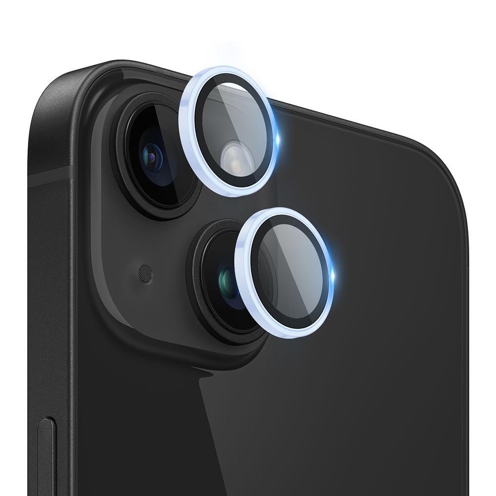 

X-LEVEL AR Spotlight Series For iPhone 13/13 mini Camera Lens Protector Set Night Shooting Mode Blue