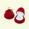 Storage Christmas Jewelry Box Anti-collision Flannel Jewelry Organizer  Propose