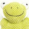 Squeaky Dog Toys Frog Shape Plush With Cotton Rope Squeaky Plush Dog Toys For Breed Puppy Teething Chewing Teeth Cleaning