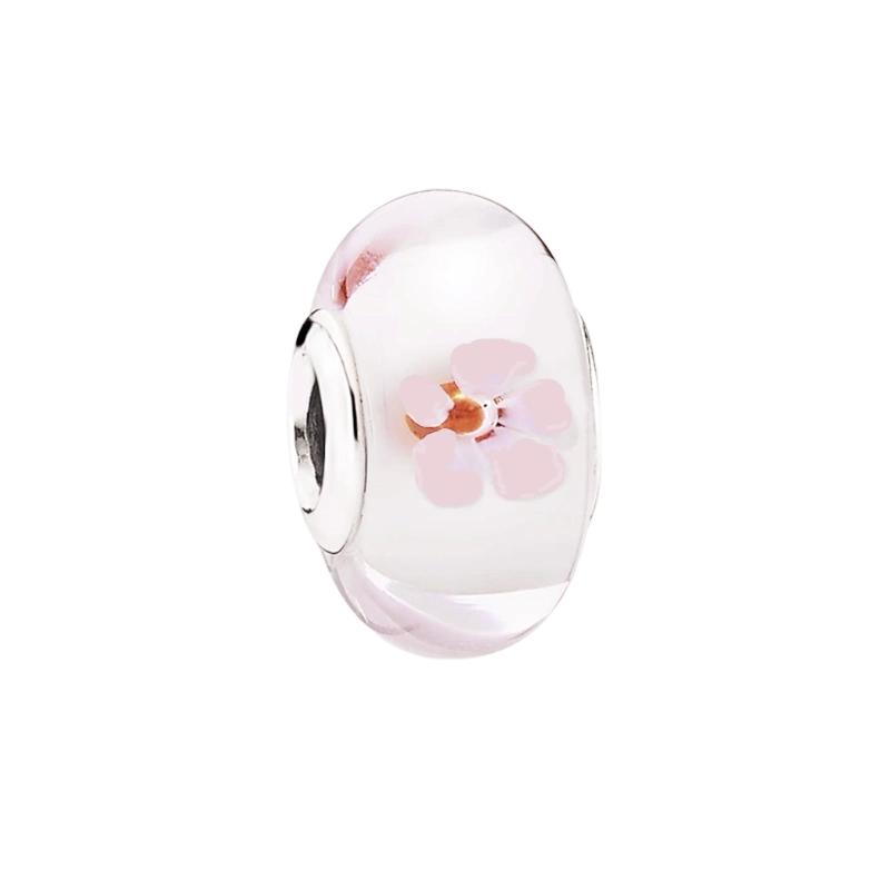 Sparking Murano Glass Charm Beads Dangle Original Snake Fit Copper Bracelet Necklace Beads For Diy Jewelry Women Gift