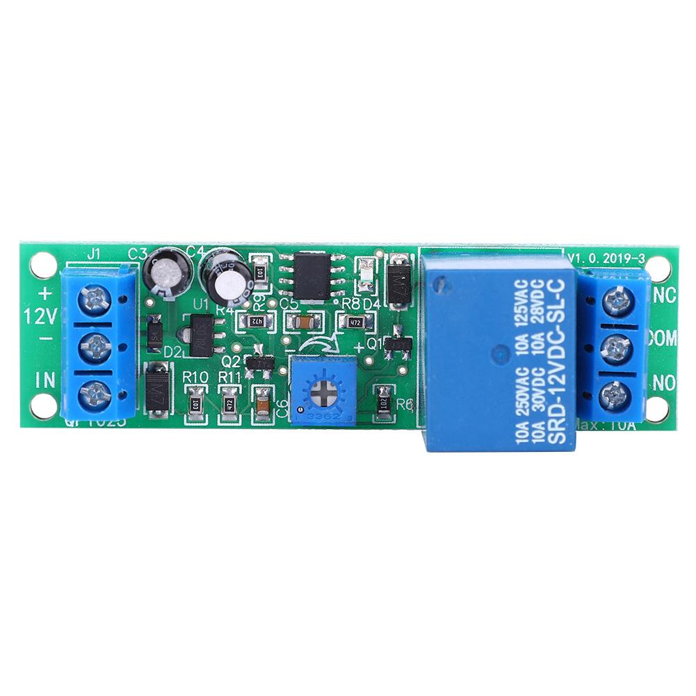 

Delay Relay Module Timer Switch with Power Supply Anti Connection Protection Electrical Supplies
