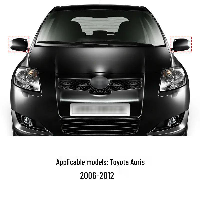 Couvercle de rétroviseur extérieur Toyota Auris 06-12 (Pas de lumière, Anti-rayures)