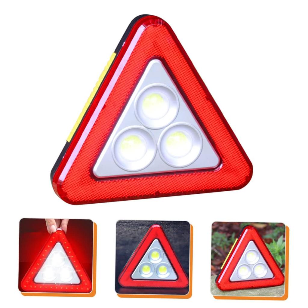 Warnsignal-Leuchte dreieckiges Anzeigetafel LED faltbarer Rollladen Reflektor Stopp-Anzeige faltbar Notfall