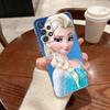 Clear Case For Samsung Galaxy A57 A37 A56 A36 Cases A55 A54 A35 A26 A07 A17 A16 A06 A34 A15 Soft Cover Elsa Frozen Art Princess