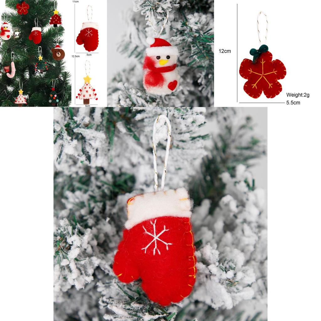 Beautifully Crafted Flower Snowman Hanging Ornament For Christmas Festive Decor