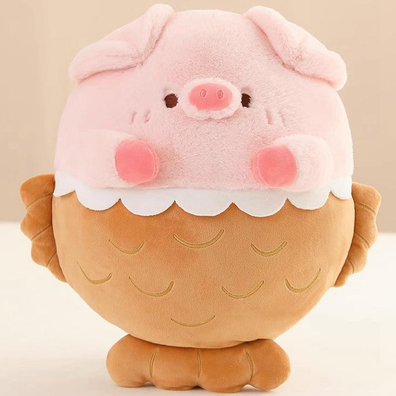 Cute Cute Snapper Pig Doll Plush Toy Pig Doll Children Sleeping Company Soothing Doll