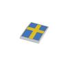 Rear Badge Sticker, Swedish Flag, Luggage Sticker, Metal Car Sticker for VOLVO S90 XC90 V90 EM90 XC70 S80 S40 XC60 S60 V60 XC40 T6