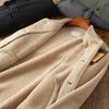 2026 New Style Double-Sided Fleece-Lined Baseball Jacket - Unisex Thickened Warm Outerwear for Autumn/Winter
