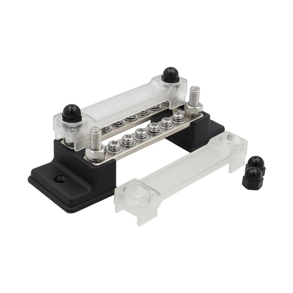 150A Dual Row Busbar for RVs, Yachts, and Cars (12-48V)