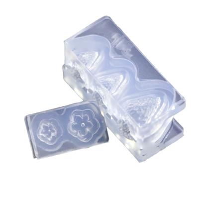 Mucegai epoxidic lucrat manual DIY, 3D, matriță din silicon cu căpșuni și frunze, instrument de artizanat din rășină de cristal, proiect pentru decorarea torturilor epoxidice
