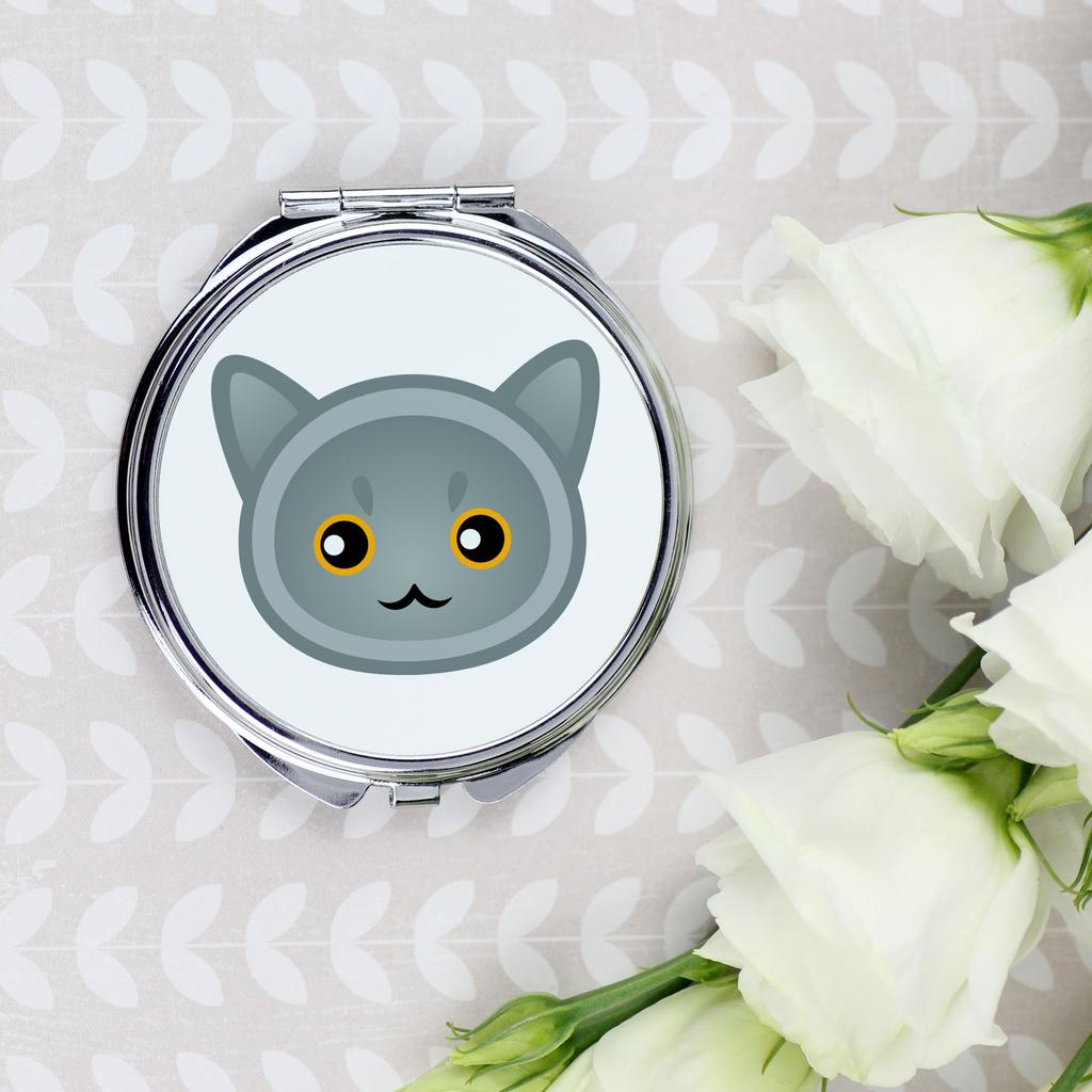 British Shorthair - Çanta için cep aynası by Art-Dog