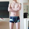 Men's Sexy Underwear Boxer Shorts Pure Cotton Fashion Cartoon Shorts  Year Breathable Aro Pants Youth Bottom Underpants