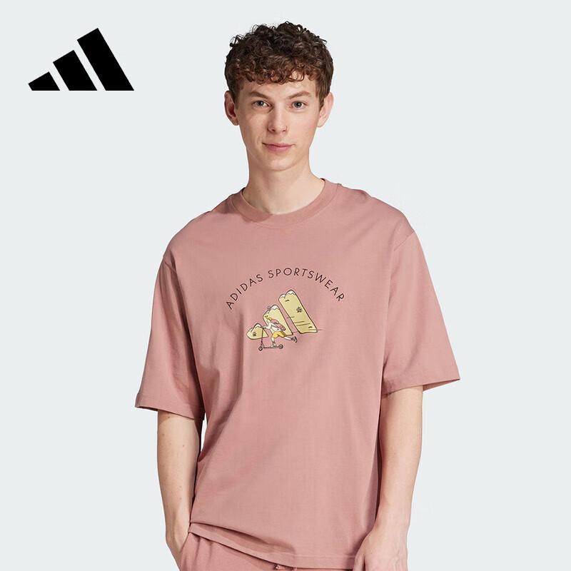 Adidas Men s Graphic Short Sleeve T-Shirt L