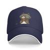 Funny little raccoon eating cookies Baseball Cap New In Hat hats on offer Hats For Men Womens