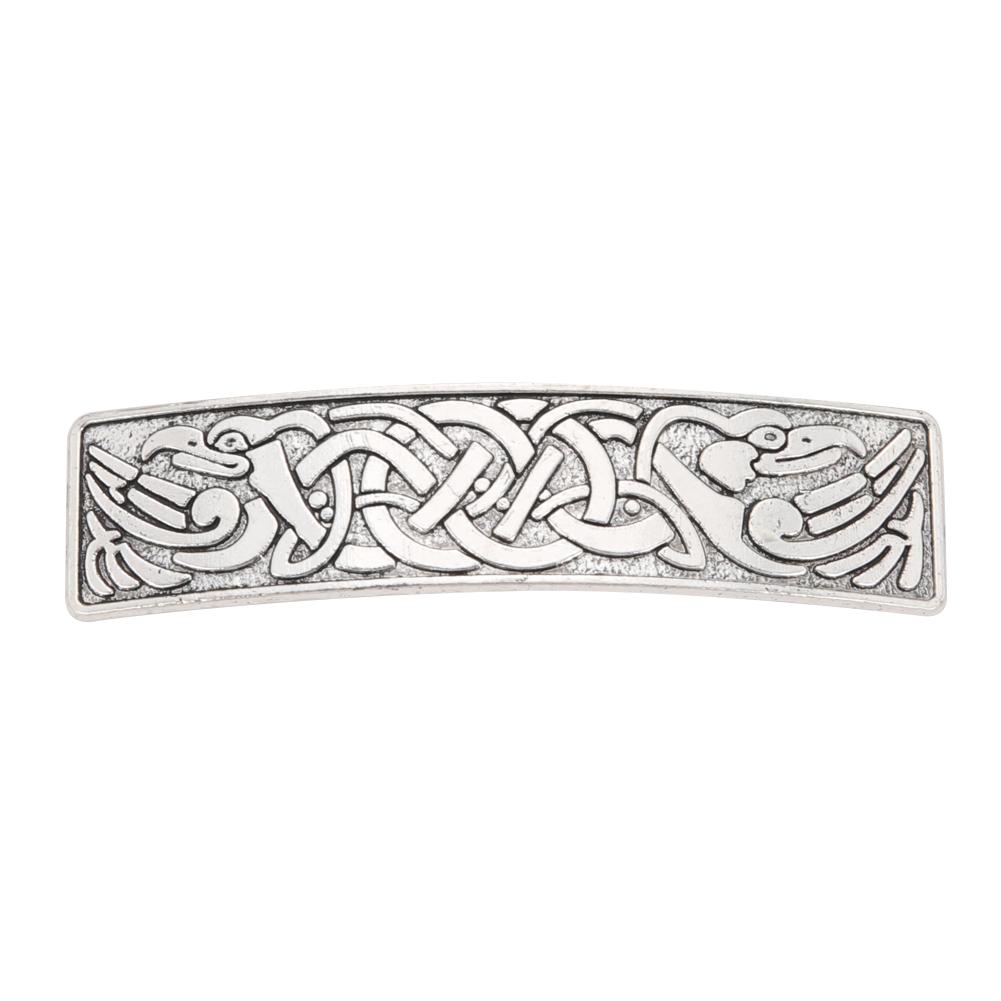 Teamer Vintage Barrette Celtics Knot Hair Clip for Women Viking Tree of Life Nordic Hairpins Wicca Jewelry Hair Accessories Gift