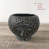 Nordic Ceramic Flower Basin Face Multi-meat Green Plant Flower Pot Vase Retro Vase Home Decoration Ceramic Planter Pot  Desktop
