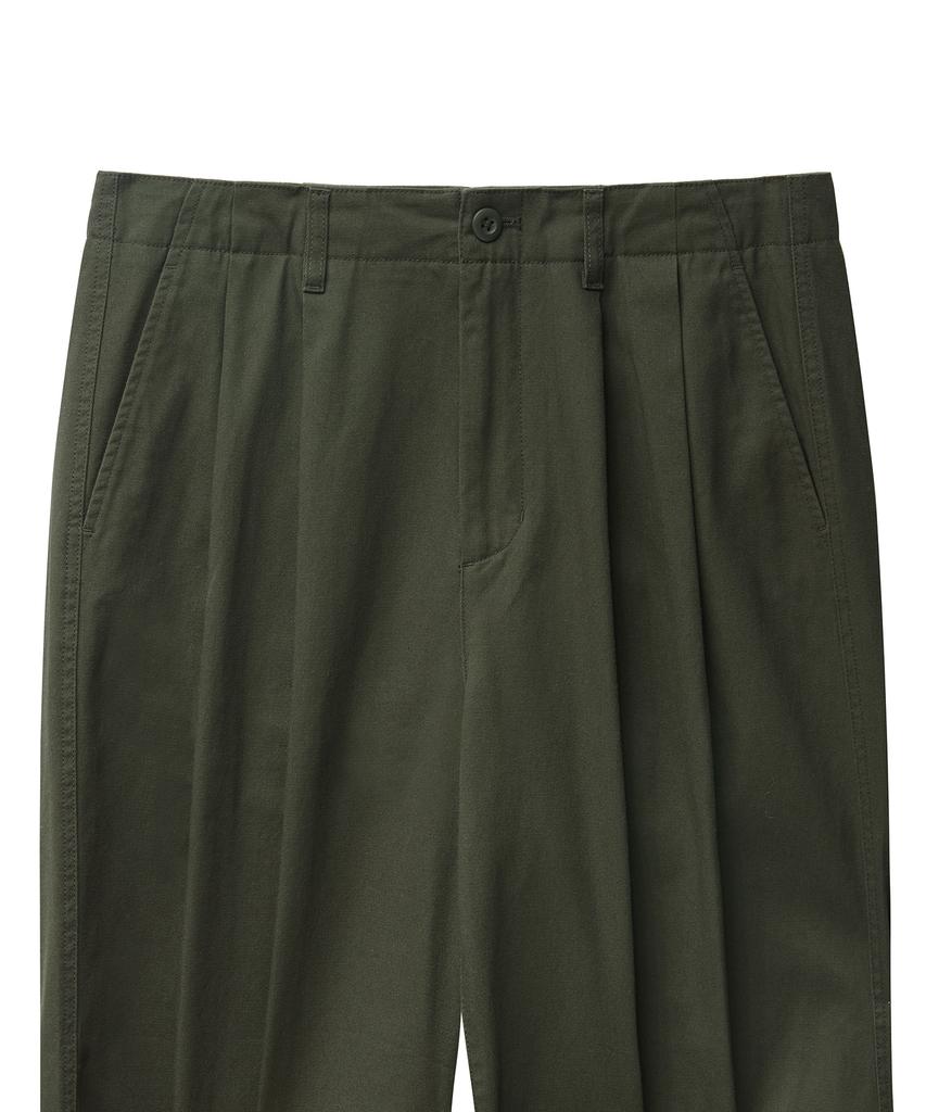 Musinsa Standard Cotton Wide Balloon Pants [Khaki]