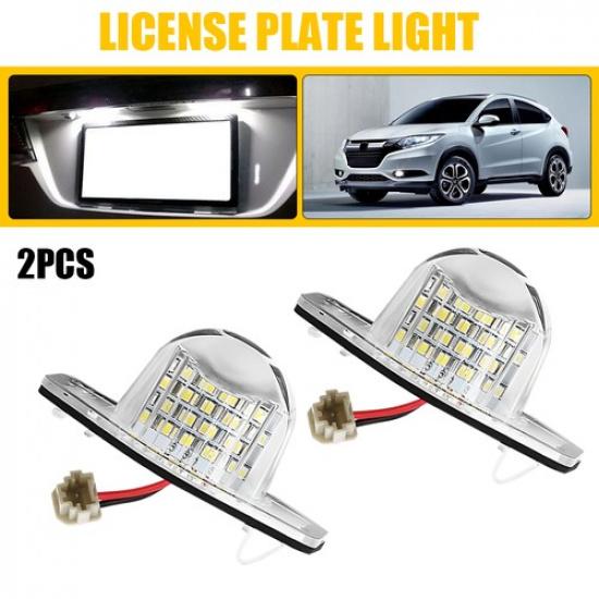 AUXITO White LED Plate License Number Light 6000K Fit 2010-2014 Honda ight