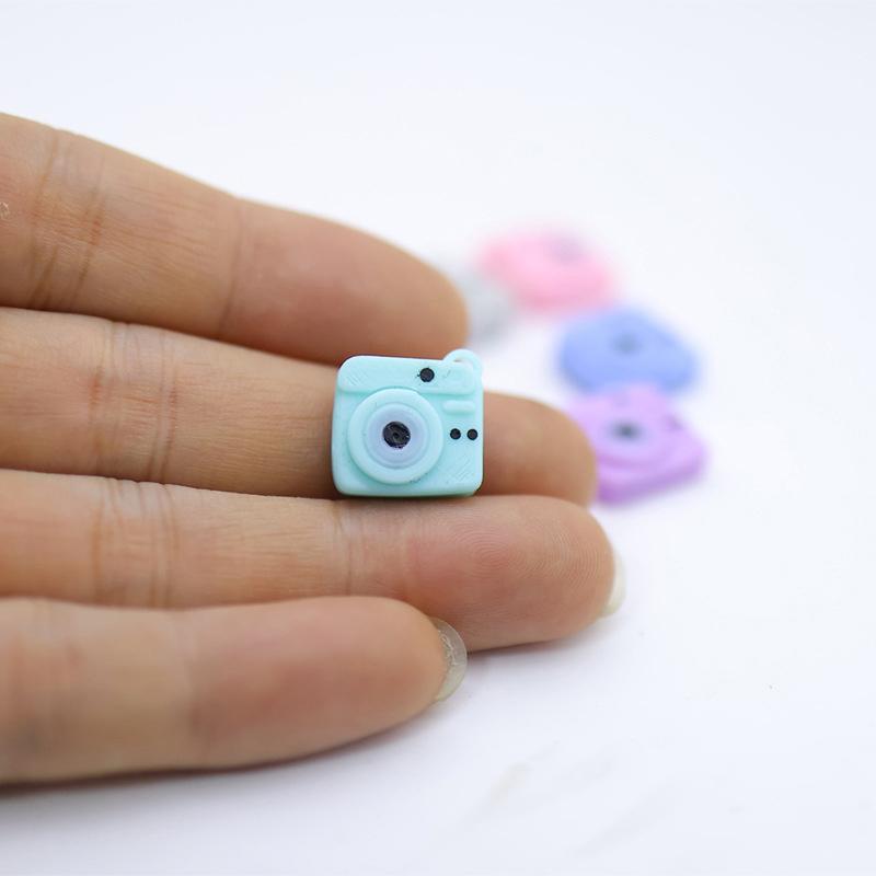 1/12 Dollhouse Simulation Camera Instant Cameras Model Dollhouse Miniature Scene Decoration Toys Dolls House Scene Photo Props