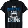 Never Underestimate A Boy With Drums T-Shirt