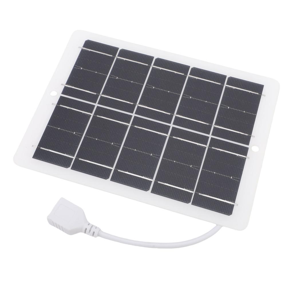 Solar Panel 3W 5V High Efficiency Multi Purpose USB Solar Panel Charger for Mobile Phone Tablet