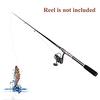 SOUGAYILANG Spinning Fishing Rod Cabon 1.5-3.3M Telescopic Pole Travel Saltwater Freshwater Fishing