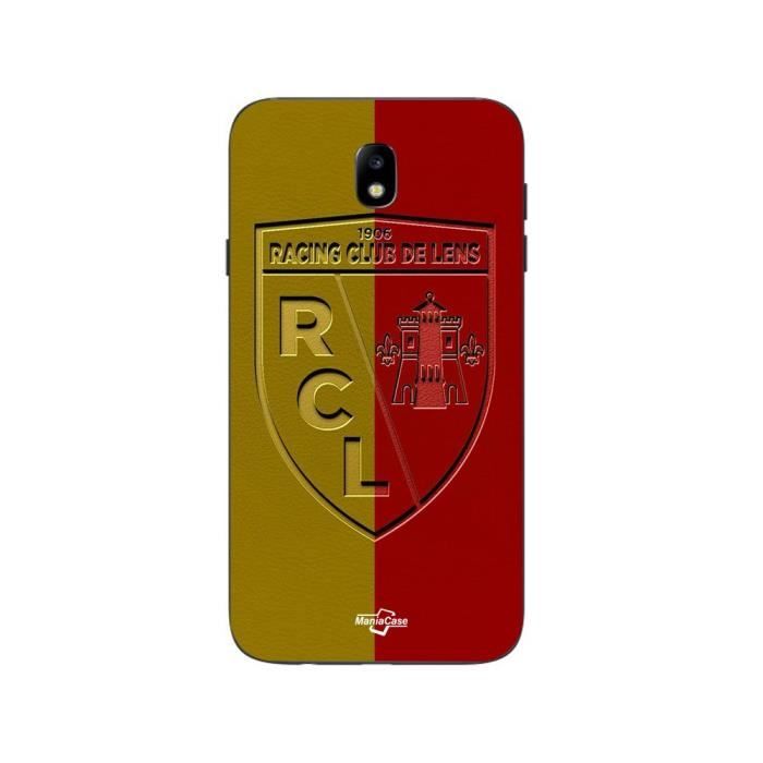 Samsung Galaxy J7 2018 RCL LENS Logo Case Yellow and Red Background Maniacase