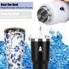 SYACOT Water Bottle 32/40/64 Oz Stainless Steel, Insulated, Leak Proof (Mint/Pink/Purple)