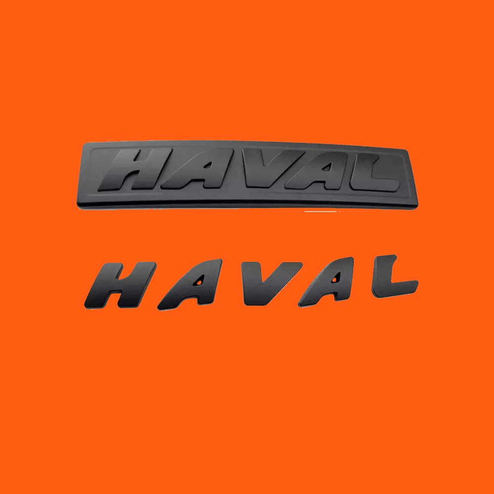 Front Grille Hood Logo Stickers For Haval H6 Front Rear Trunk Styling Emblem Paste Car Accessories