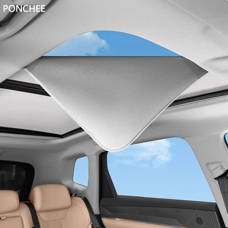 For BYD Sealion 5 DM-i 2025-2026 Skylight Sunshade Curtain Roof Sun Protection Heat Insulation Shading Panel Automobile Supplies