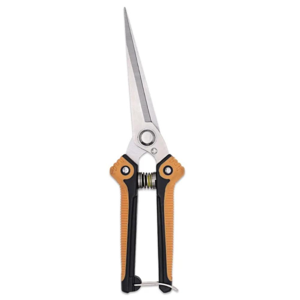 

1PC Anti-Slip Gardening Pruning Shear Scissor Stainless Steel Cutting Tools Set Pruner Tree Cutter Home Tools коричневый