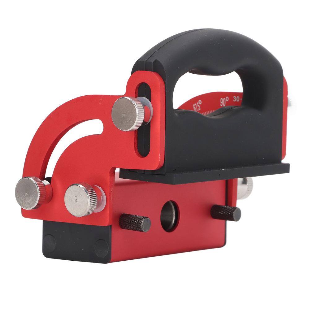Woodworking Hole Locator Aluminum Alloy 0‑90 degrees Clear Scale Positioner for Inclined Hole