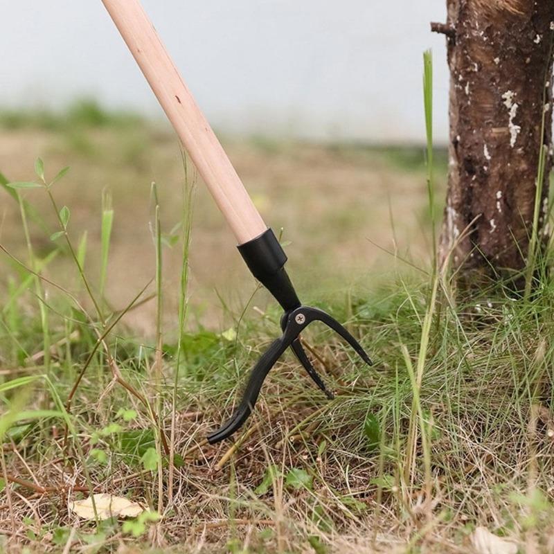 1PC hot-selling vertical weeder tool weeding head, weeding shovel garden stainless steel weeding claw hook tool
