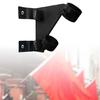 Anti Rusts Aluminum Flag Brackets Outdoor Wall Mount Regulable Clamps Safe Rails Fence Installation