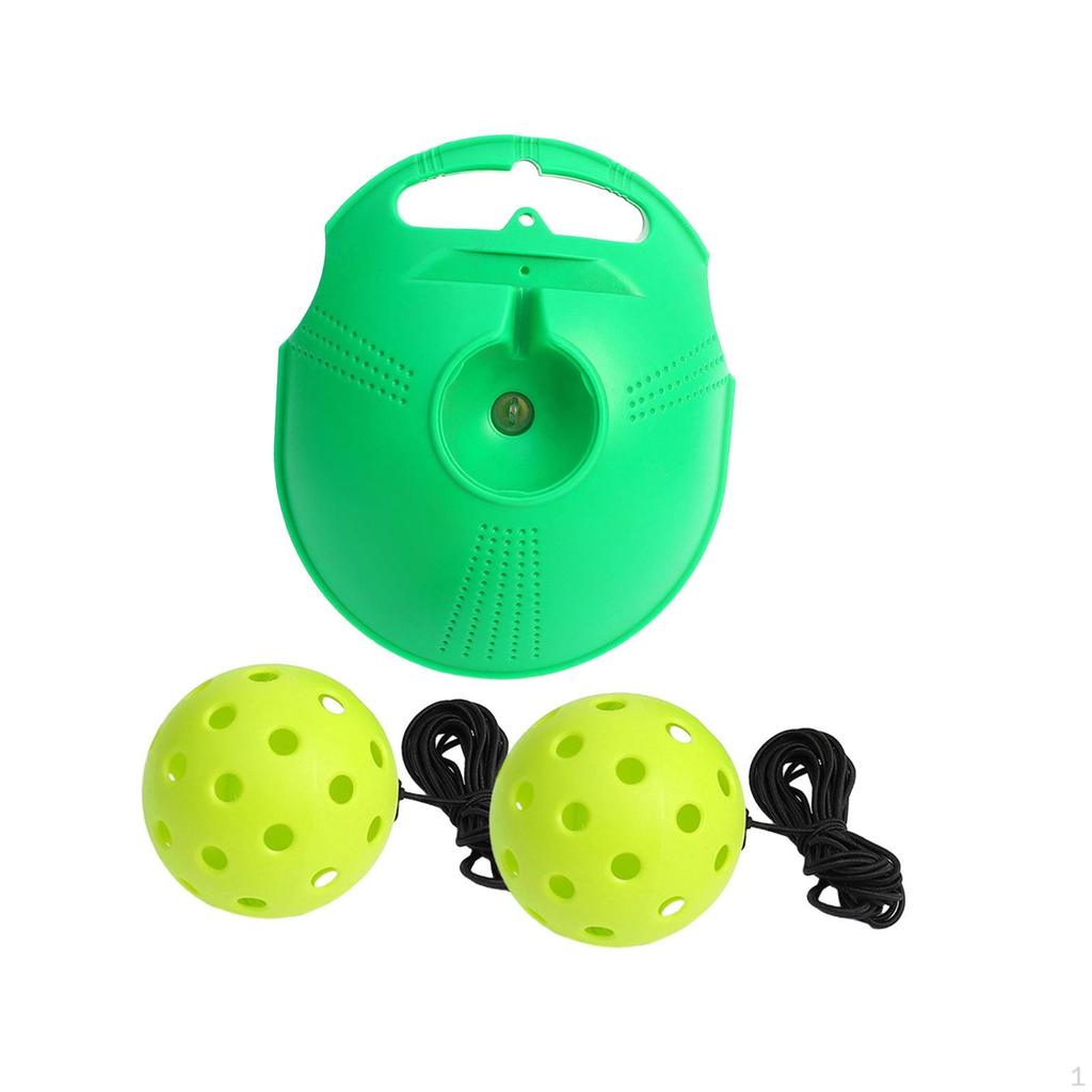 Pickleball Training Tool with Ball Rope Enhances Skills Self Study Sports
