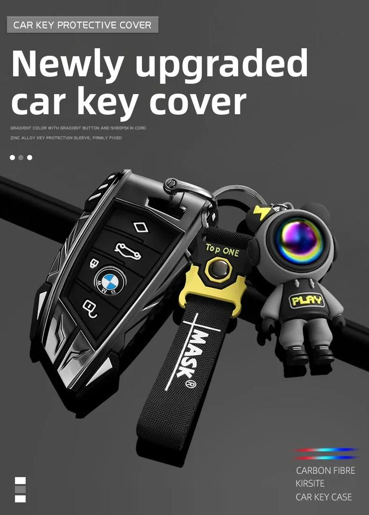 Car Key Case Cover for BMW X1 X3 X4 X5 F15 X6 F16 G30 7 Series G11 F48 F39 520 525 f30 118i 218i 320i Car Interior Accessories YA1