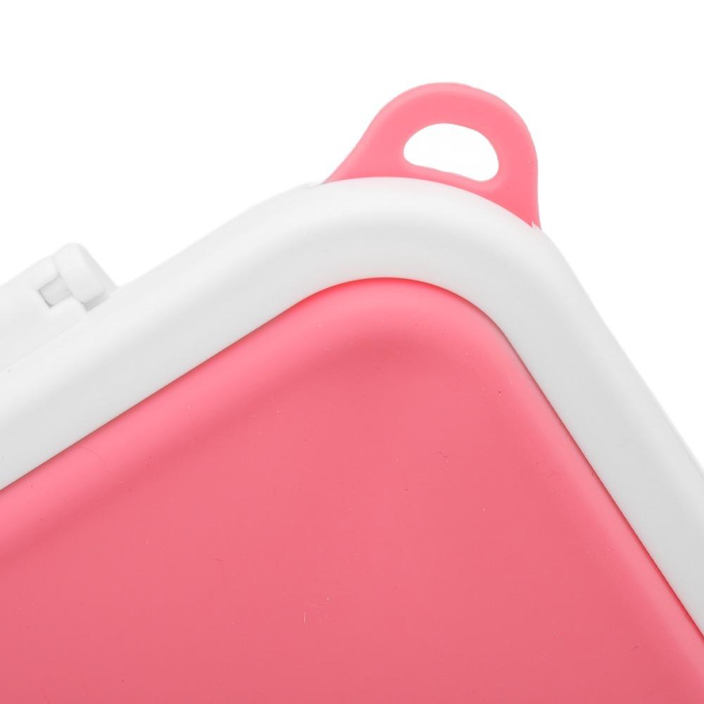 3 Side Clips Lunch Container PP Silicone Material Sandwich Holder Sandwich Container  For Work