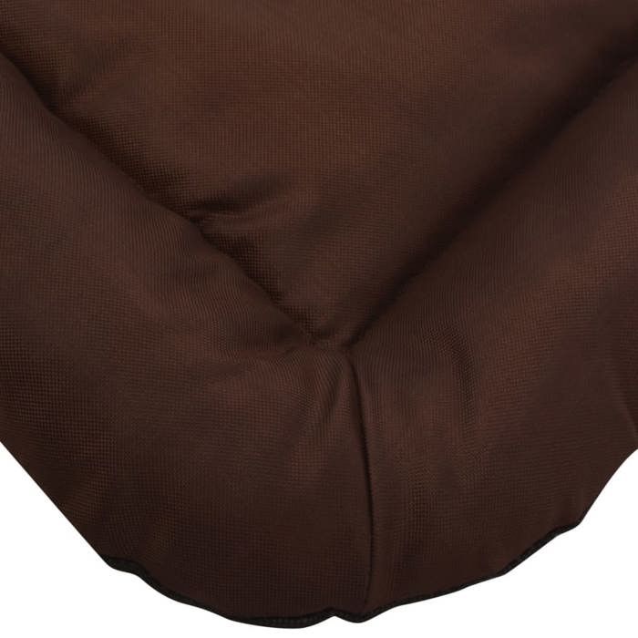 VidaXL Mattress for Dogs XXL Brown Bed Sleeping Basket Pets 170465