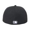 New Era 59FIFTY Series Brand Logo Design Polyester Fiber Baseball Cap Men and Women Same Style Couple Model Black Asian Version 7 3/4