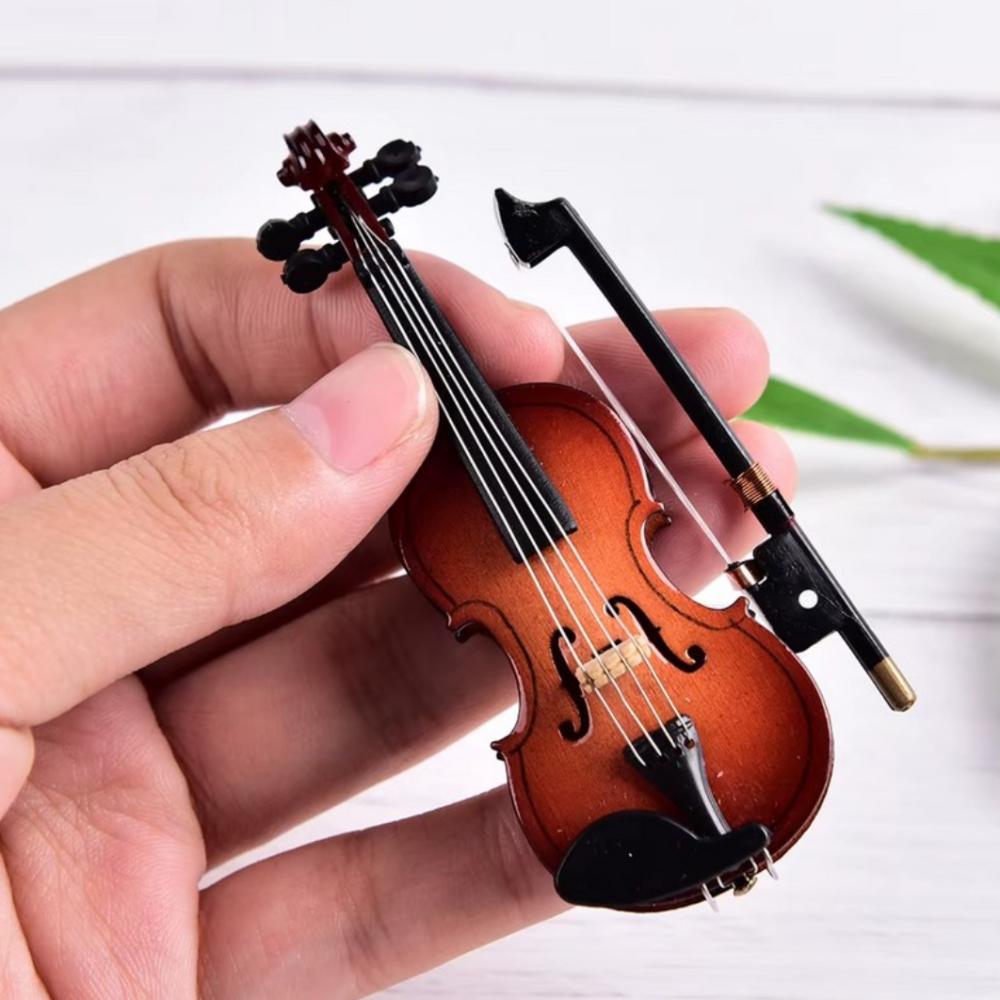 High-quality Violin Miniature Prop
