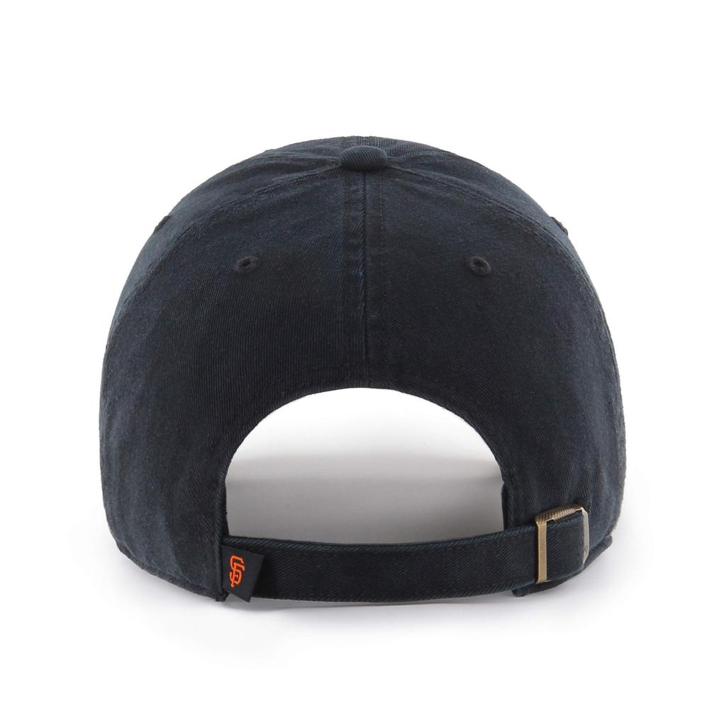 47 Brand Giants Clean Up Cap Black B-RGW22GWS-BK
